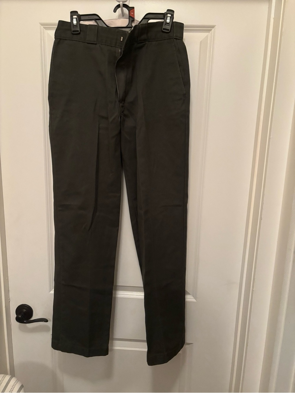Dickies Men's Straight-Leg Dress Pants - Dark Olive